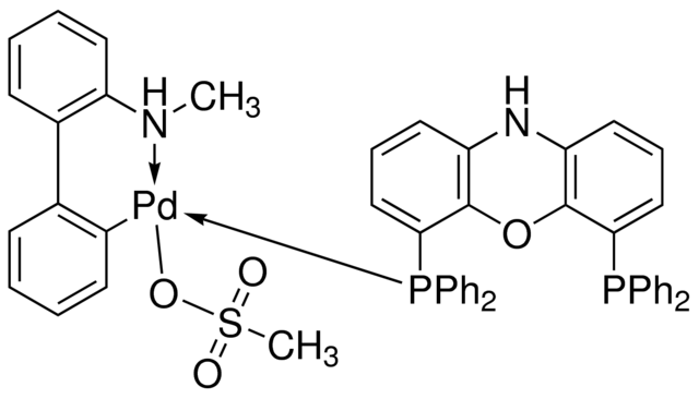 N-XantPhos Pd G4 - CAS:1878105-23-7 - Palladium, [4-(diphenylphosphino-?P)-6-(diphenylphosphino)-10H-phenoxazine](methanesulfonato-?O)[2?-(methylamino-?N)[1,1?-biphenyl]-2-yl-?C]-, (SP-4-4)-